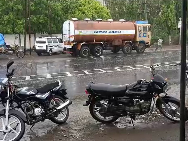 Rainy weather in Saurashtra.