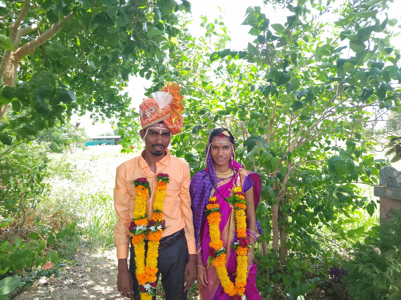 A court marriage was done a month ago