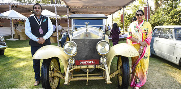 Kesridevsingh owns a four generation old vintage car ordered 1002 years ago.  Which won the award in the preservative category.