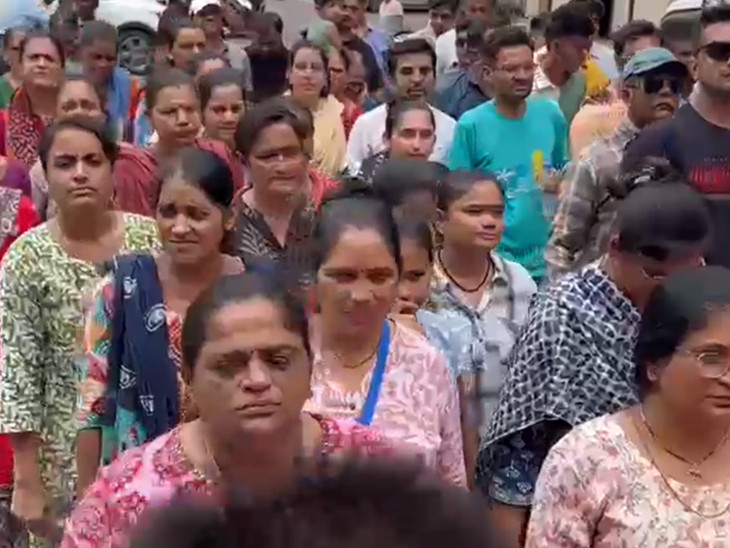 People from Nagarwada joined in large numbers