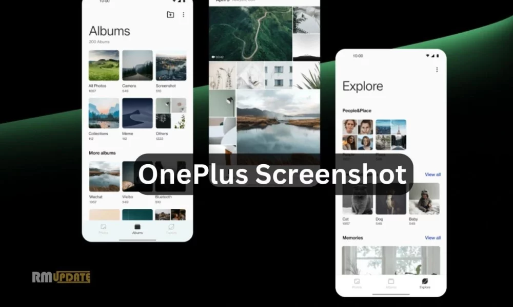 oneplus screenshot update