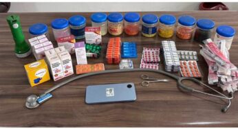 Crime branch caught bogus doctor treating people without degree, was running clinic for 5 years | ડીગ્રી વગર લોકોની સારવાર કરતા બોગસ ડૉકટરને ક્રાઈમ બ્રાન્ચે ઝડપ્યો, 5 વર્ષથી ચલાવતો હતો ક્લિનિક