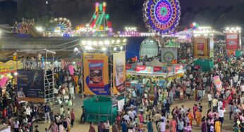 On the first day, more than 50,000 people turned up, opened the doors and plunged into the ocean of the fair, enjoyed the innovative rides, and even ate breakfast. | પ્રથમ દિવસે 50 હજાર લોકો ઉમટ્યા, હૈયુ ખોલી મેળાના મહાસાગરમાં ડૂબ્યા, અવનવી રાઈડ્સ સાથે નાસ્તાની પણ ઉઠાવી જયાફત