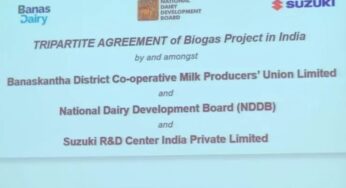 Banas Dairy in collaboration with Suzuki and NDDB paves the way for carbon neutrality, greener India and farmer prosperity | બનાસ ડેરીએ સુઝુકી અને NDDBના સહયોગથી કાર્બન તટસ્થતા, હરિયાળું ભારત અને ખેડૂતોની સમૃદ્ધિ માટેનો માર્ગ મોકળો કર્યો છે